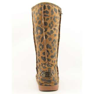 Bearpaw Mara Womens SZ 11 Brown Luggage Black Boots Snow Shoes 