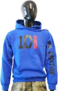 ONE DIRECTION SIGNED OFFICIAL LOGO HOODIES   9 COLOURS TO CHOOSE   VAS 