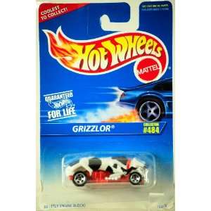  1995   Mattel   Hot Wheels   Grizzlor   Black, White & Red 