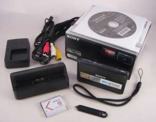 Sony Cyber shot DSC TX9 12.2 MP Digital Camera Dark gray NEW OPEN BOX 
