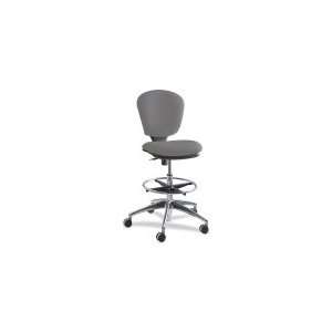  Safco Metro Extended Height Chair   Acrylic Gray Seat 