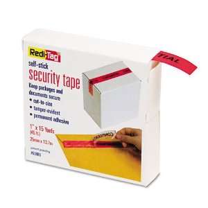  Redi Tag® Self Stick Security Tape, 1 x 15 Yards 