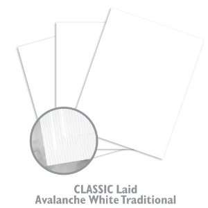  CLASSIC Laid Avalanche White Paper   2000/Carton Office 