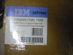 IBM 53P7982 Infoprint 1120 1125 Black Toner Cart NEW  