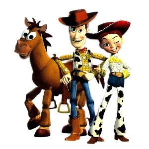 Toy Story ~ Woody Jessie Bullseye Cowboy Disney Iron On Transfer for T 