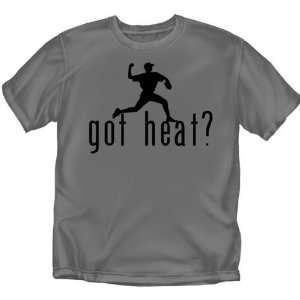  Got Heat T Shirt (Grey)