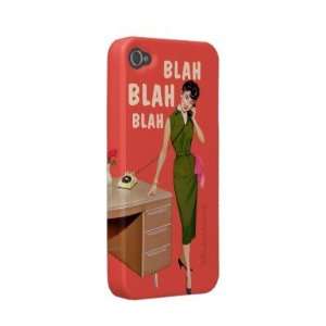  blah blah blah Iphone 4 Cover Electronics