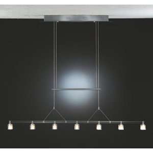  Holtkotter 5519/9 SN Satin Nickel Contemporary Chandeliers 