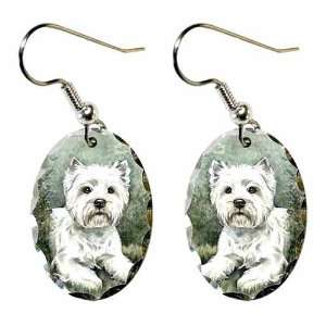  West Highland White Terrier Earrings 