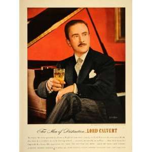   Whiskey Claudio Arrau Pianist   Original Print Ad