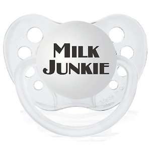    Personalized Pacifiers Milk Junkie Pacifier 