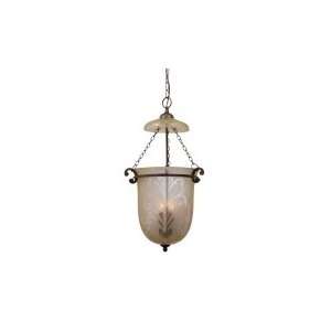  Crystorama 5763 BU Williamsport 3 Light Ceiling Pendant in 