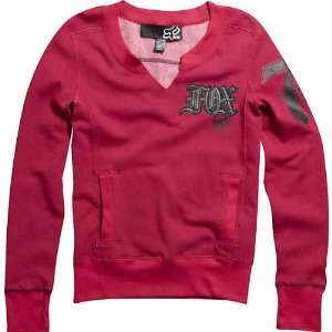 Fox Racing Pop Quiz Pullover Girls Sweater Racewear Sweatshirt w/ Free 