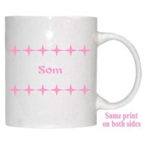  Personalized Name Gift   Som Mug 