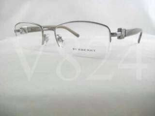 BURBERRY BE 1146 Eyeglass Gunmetal BE1146 1006 52mm  