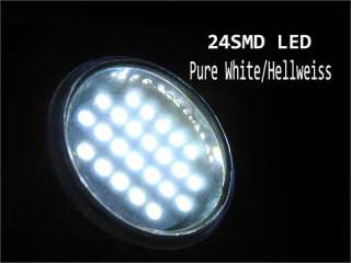 MR11 24 SMD LED Cool White Light Lamp Bulb AC 12V GU4 Spotlight 6000K 