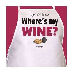  Wheres My Wine Apron