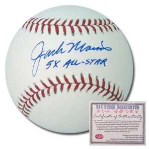 Jack Morris Autographed Baseball with 5x All Star Inscription  