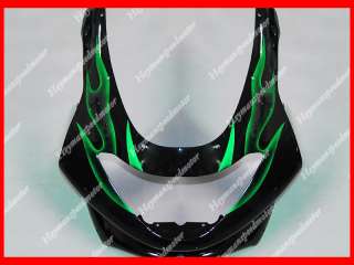 Aftermarket Fairing For YZF600R Thundercat Green Fire Y6007  