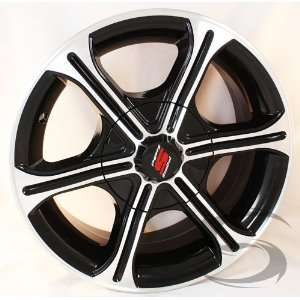   14 x 5.5 Black Machined Aluminum T05 Trailer Wheel 5x4.50 Automotive