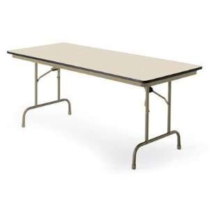  Premier 36 X 72 Folding Table Laminate English Oak 