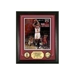  Chicago Bulls Derrick Rose ~ NBA MVP ~ 24KT Gold Coin 