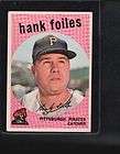 1959 Topps Mantle XMAS Rack Pack Phillies Pitcher Hank Foiles Bennie 