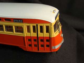 Corgi Classics Diecast Streetcar St. Louis Trolley Orange  