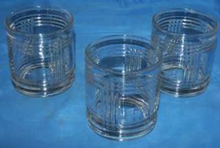 Anchor Hocking 12 Ounce Drinking Glasses Set of 3 Rocks  