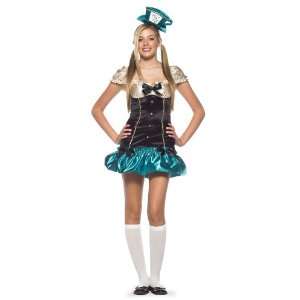   Leg Avenue Tea Party Hostess Teen Costume / Green   Size Medium/Large
