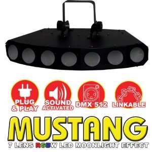  Mustang dj club lighting color effect RGB high power LED 
