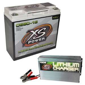  XS Power C680 16CK 16 Volt Lithium Ion Battery & Charger 