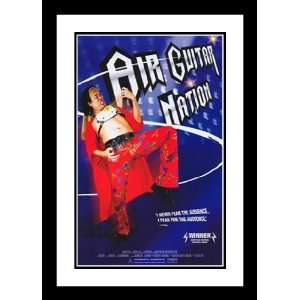 Air Guitar Nation 32x45 Framed and Double Matted Movie Poster   Style 