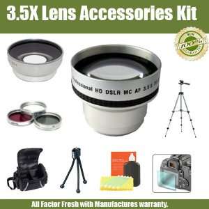  PRO HD 3.5X TELEPHOTO LENS ACCESSORY KIT FOR THE SONY HDR XR500 