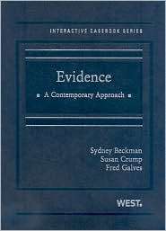 Beckman, Crump and Galves Evidence A Contemporary Approach 