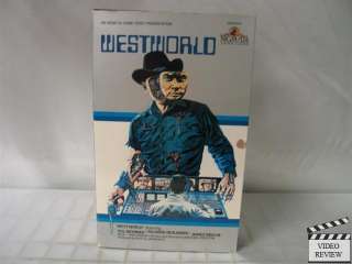 Westworld VHS Yul Brynner Richard Benjamin James Brolin  