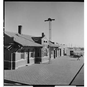  Photo Hereford, Texas. Passing the depot on the Atchison 