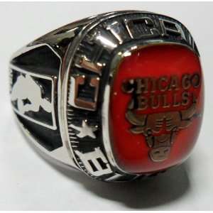  Balfour NBA Chicago Bulls Ring Size 11 White Gold 