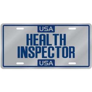  New  Usa Health Inspector  License Plate Occupations 