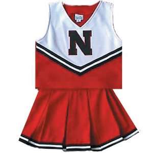 Nebraska Cornhuskers NCAA Cheerdreamer Two Piece Uniform (3T Red)