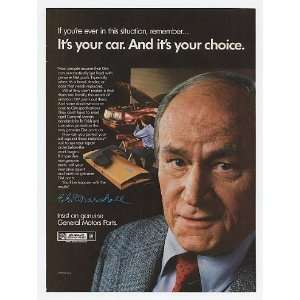 1987 EG Marshall GM General Motors Parts Print Ad (11331)  