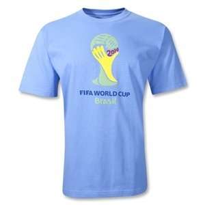  adidas FIFA World Cup 2014 Logo T Shirt (Sky) Sports 
