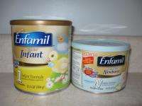 Enfamil Premium Newborn (8oz) & Premium Infant 1 (12.5oz) Powdered 