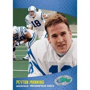  2000 Etopps Peyton Manning Card Indianapolis Colts Sports 