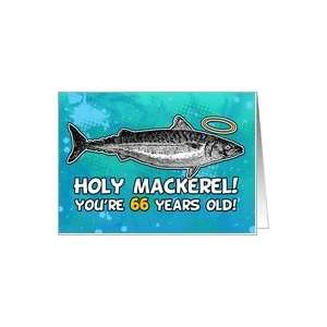 66 years old   Birthday   Holy Mackerel Card Toys & Games