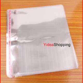 100x Clear Adhesive Seal Plastic Packing Bags Pick Size  