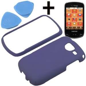   Cover Snap On Case for Verizon Samsung Brightside U380 + Tool Purple