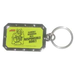 Hagar The Horrible Cleverly Disguised Metal Plated Keychain MKH157