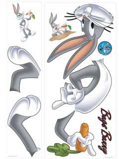 Bugs Bunny Figure Giant Peel & Stick Wall Decal Sticker NEW SEALED 
