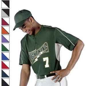 Mesh Baseball Jersey Adult Color Royal/White Size Adult   Extra Large 